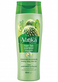 Dabur Vatika Шампунь Контроль выпадения волос КАКТУС И РУККОЛА Ватика 400 мл