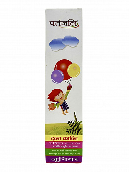 Patanjali Детская зубная паста DANT KANTI JUNIOR / Патанджали, 100 г