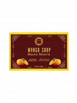 Shekhor Мыло Манго натуральное ручной работы Индия Шехор / Mango soap 125 г