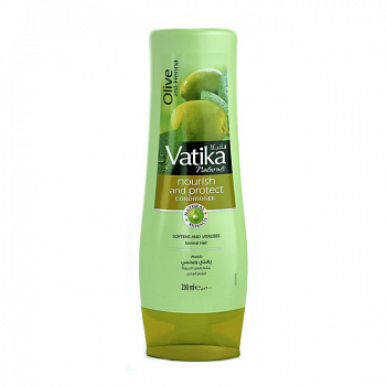 Dabur Vatika Кондиционер С ОЛИВОЙ И ХНОЙ ПИТАНИЕ И ЗАЩИТА для нормальных волос /OLIVE AND HENNA Nourish And Protect Conditioner/ Дабур Ватика / 200 мл