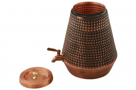 Медный кувшин с краном Бабл (8 LITR CONICAL BUBBLE) SHK07 8 литров