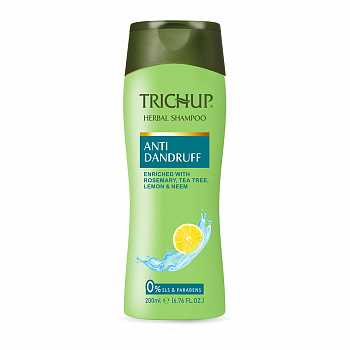 Trichup Шампунь ПРОТИВ ПЕРХОТИ / Тричуп / Shampoo ANTI DANDRUFF Vasu / 200 мл