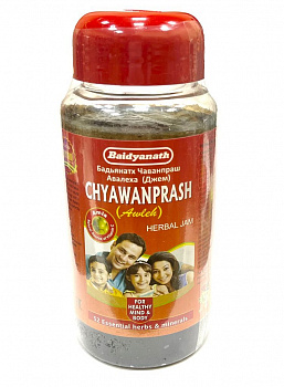 Baidyanath Чаванпраш АВЛЕХ (Авалеха) Травяной джем, Бадьянатх / CHYAWANPRASH (Awleh) HERBAL JAM 500 г