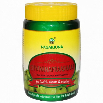 Nagarjuna CHYAVANPRAASHAM / Чаванпраш для здоровья, энергичности и жизнеспособности Нагарджуна  500 г