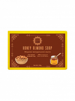 Shekhor Мыло Медово-миндальное натуральное ручной работы Индия Шехор / Honey Almond soap 125 г