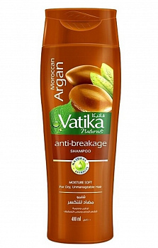 Dabur Vatika Шампунь с аргановым маслом Мягкое увлажнение (Argan) / Ватика 400 мл