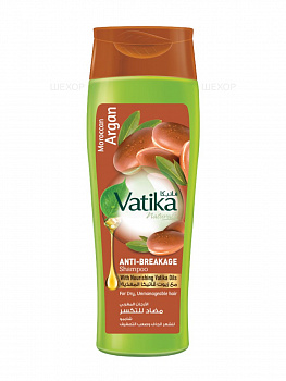 Dabur Vatika Шампунь с аргановым маслом Мягкое увлажнение Аргана Anti-breakage Дабур Ватика 700 мл