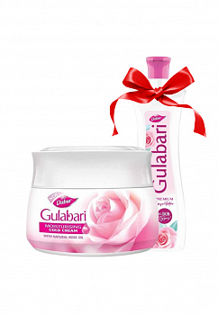 Dabur Крем для лица Gulabari cream 30 мл  + В ПОДАРОК Dabur Розовая вода / Гулабари Дабур / Gulabari Premium 30 мл 