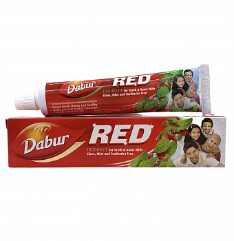 Dabur Зубная паста Red Halal аюрведическая Халяль Дабур Ред 100 г