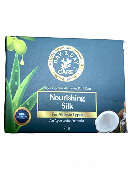 Day 2 Day   Мыло ПИТАТЕЛЬНЫЙ ШЕЛК Для Всех Типов Кожи/Дей ту дей/Care NOURISHING SILK For All Skin Types /75 г.