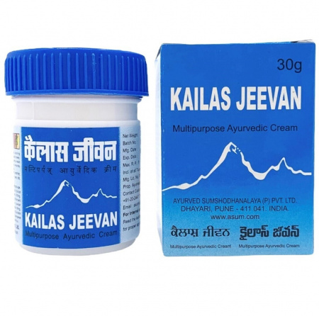 Kailas Jeevan многофункциональный аюрведический крем (Кайлаш Дживан) 30 г 2шт