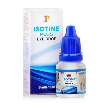 Isotine Plus глазные капли Айсотин Плюс 10 мл
