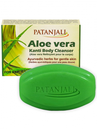 Patanjali Мыло для тела АЛОЭ ВЕРА КАНТИ ALOEVERA 75 г