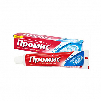 Промис зубная паста Отбеливающая с содой Dabur Promis 100 г  3 шт