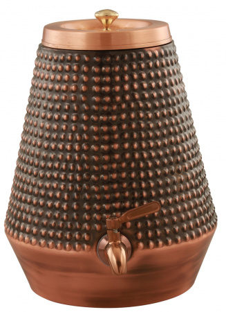 Медный кувшин с краном Бабл (8 LITR CONICAL BUBBLE) SHK07 8 литров