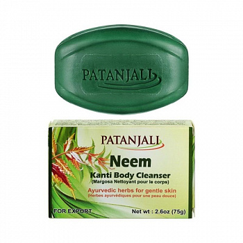 Patanjali Мыло для тела НИМ КАНТИ NEEM 75 г