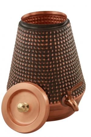 Медный кувшин с краном Бабл (8 LITR CONICAL BUBBLE) SHK07 8 литров