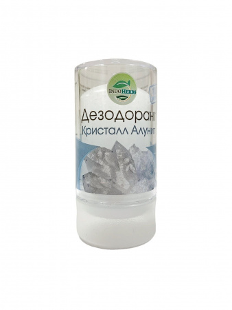 IndoHerbs Натуральный минеральный дезодорант Алунит, 120 г